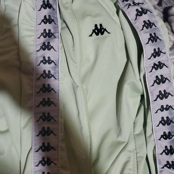 Light green kappa track jacket - Picture 2 of 3